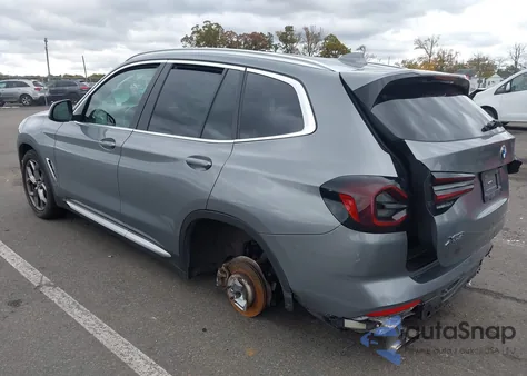 2023 BMW X3 Sdrive30I z USA, uszkodzony, nr VIN 5UX43DP00P9S22726